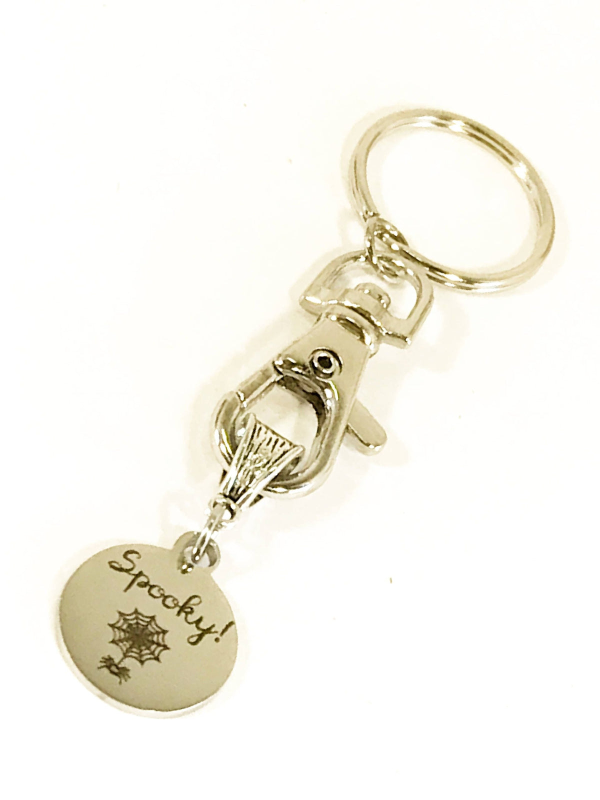 Web Rider™ Spooky Spider Keychain