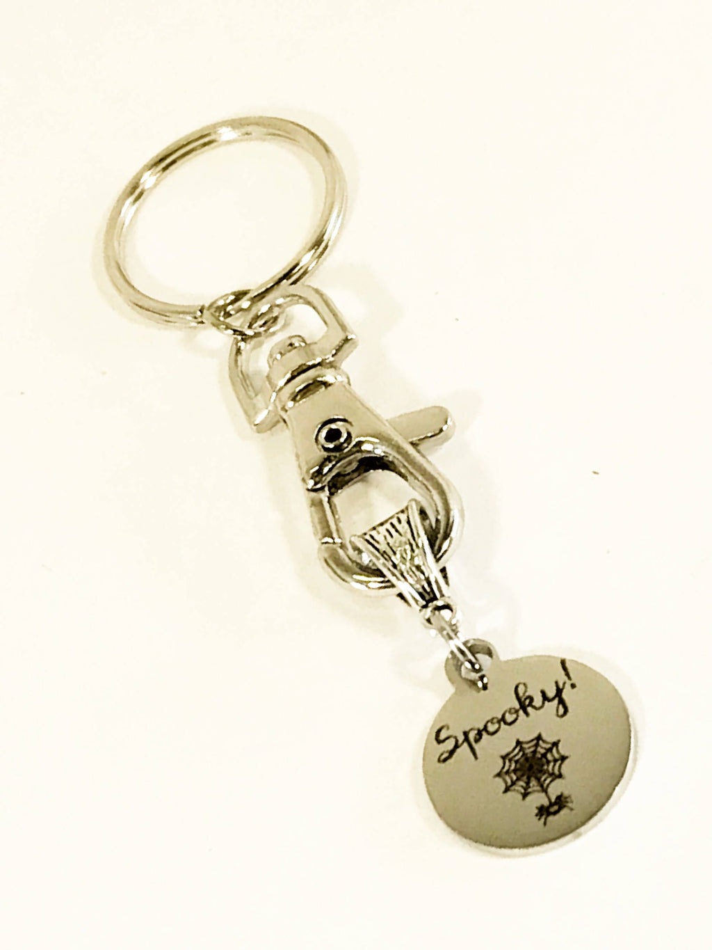 Web Rider™ Spooky Spider Keychain