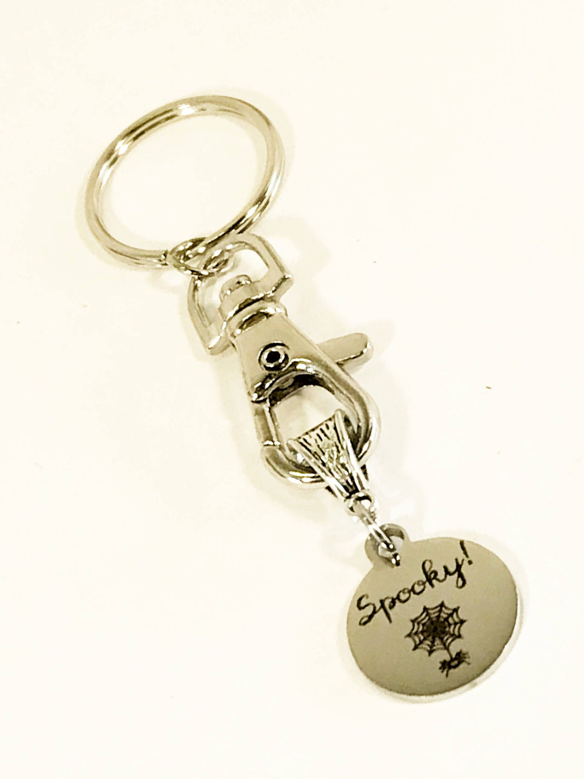 Web Rider™ Spooky Spider Keychain