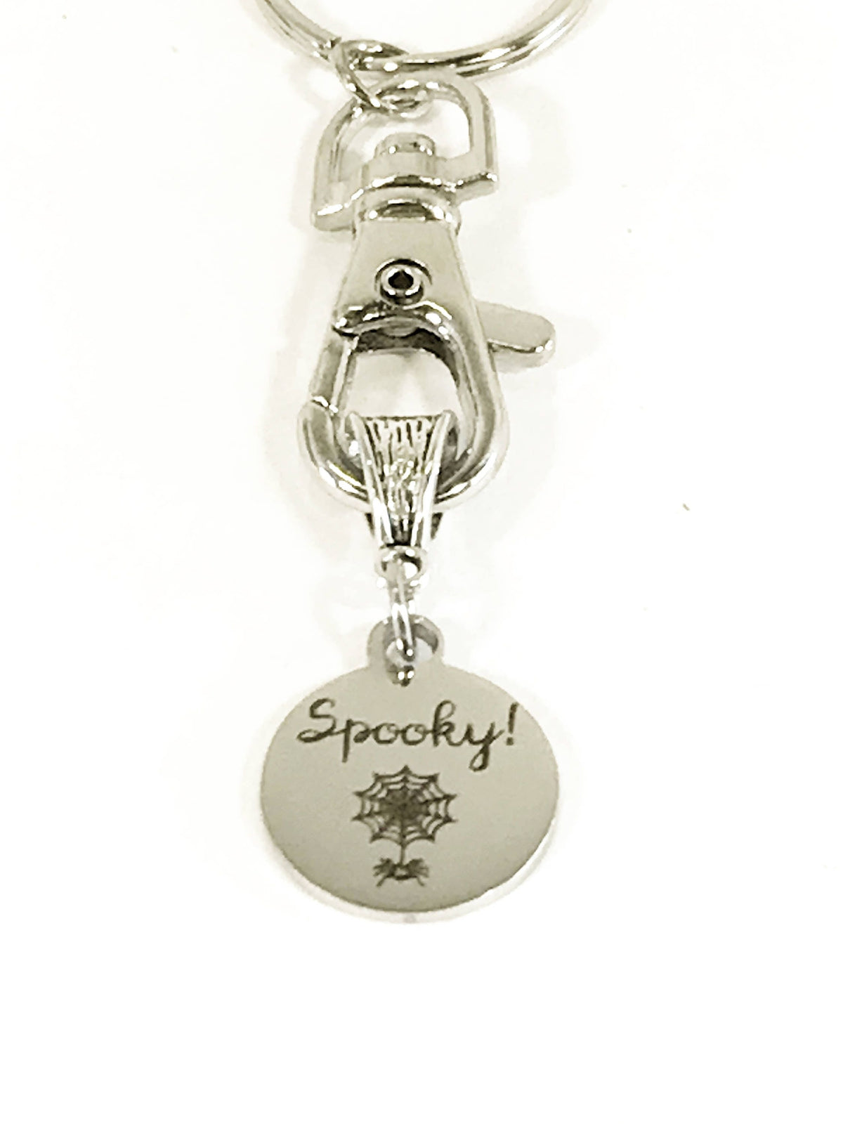Web Rider™ Spooky Spider Keychain